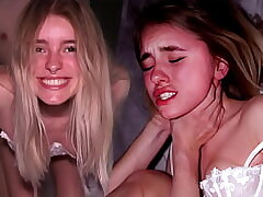 SUBMISSIVE TEEN CHOKED AND FUCKED - She Likes It Kinky