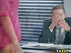 Danny D screwing Kylie Page pussy on the desk