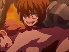 [Hentai] Village girl fucked hard in front of the villagers eyes