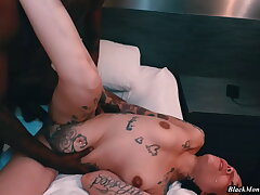 Bbc Monster Stretches Out & Fuck Horny Tattooed Latina Teen Brooklyn Love / L...