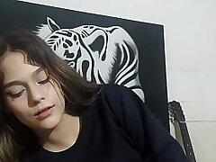 I wake up my little stepsister to fuck her hard in the ass and come inside her. H.L.