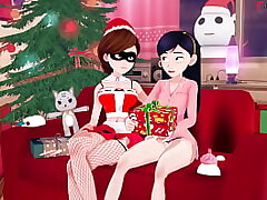 Helen Parr as Elastigirl suck the wrong santa &vert; The Incredibles &vert; Full Movie on PTRN or Sheer: Fantasyking3