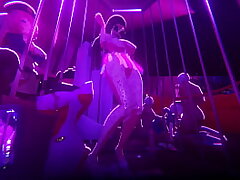 Albanian nightclub naked dance