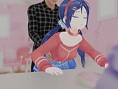 MiSide blender sex animation