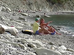 Travel - a blogger met a nudist. Public blowjob on the beach in Bulgaria. RoleplaysCouples