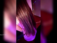 Hard sex in the nightclub - Latin girl gets hot dancing and gets fucked by a stranger!