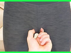 Hot JAPANESE in YOGA PANTS gets fucked by trainer -- PART 1 --