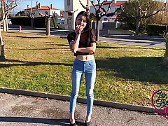 Crystal, a naughty girl who really wants to be fucked in the ass