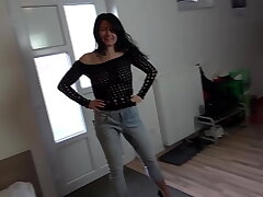 HARDCORE 3-HOLE FUCK WITH STEPBROTHER AFTER THE JERK-OFF PARTY