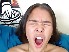 Petite Teen, Vaginal Orgasm When I Touch My Pussy
