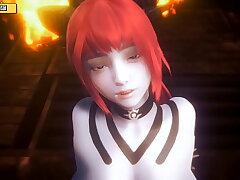 Hentai 3D ( HS32)- Big boob fire dragon