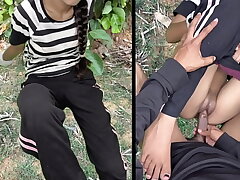 Village girl tight pussy outdoor sex video, desi outdoor sex video