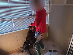 This bitch from the airport security was fucking around a lot, so I fucked her in mouth and pussy, rough and hardcore
