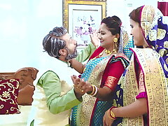 Tharki Burha step Father-in-law Fucks Four Newly Married Daughters in Law ( Hindi Audio )
