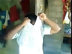 Horny Indian woman caught with lover