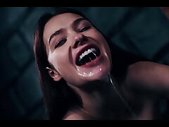 Parasited Lesbian Scissoring Teen Sex - HUGE Tits Cosplay Girl Octokuro Transformed Into Horny Gamer