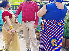 Indian Outdoor Sex With Hot Step Daughter and Step Mom Threesome Sex with Young boy! Indian Teen Sex
