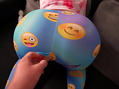 Caught Masturbating Step Sister With Fat Ass