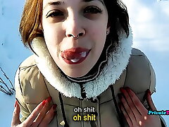 Outdoor blowjob by stepsister russian is my favorite