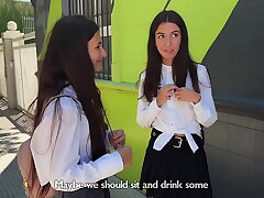 Good girls don't want to study - They want to suck cocks! - Episode 1