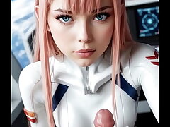Zero Two’s First Time Fucking in Space Station [Ai Generated]