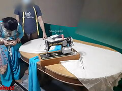 Desi housewife fucked by tailor very hot and clear hindi audio.desi indian bhabhi went to get clothes stitched then tailor fucked her