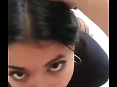 My stepmother liked a video and now she always wants to record herself with me.