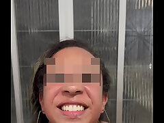 Approaching strangers twice...first in the mall bathroom and then in the subway block: two blowjobs, two fucks without a condom!