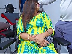 18 Hot Indian stepsister first time fucked hard with stepbro on Chair, she got hot cumshot on Hairy pussy.