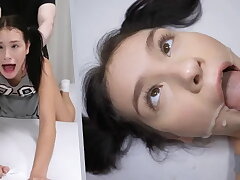 Cum Dumpster Life - 18 Yo College Teen Matty Used by Her Ruthless Landlord