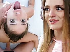 Carly Rae Summers Reacts to Geisha Kyd Pounded Like Meat and Cumming Non Stop ´