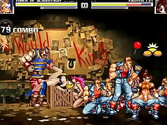 Hentai Mugen Level 1 Fighter Gangbang