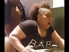 BBW DIDN'T WANNA CLEAN UP THE KITCHEN SO I PUNISHED HER