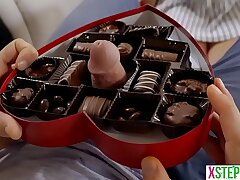 Valentines day made my teen stepsister Elsa Jean sad