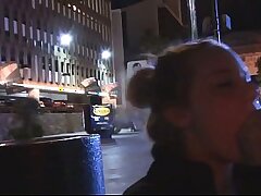 18 Naked in Public Sucking Cock and Fucking and EMOTIONAL Orgasm