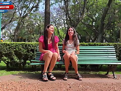 Panties Removed Before Strangers in Public Park