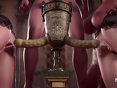 TreasureOfNadia - A Vessel Of Cum For Two Pussies E3 #57