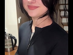 BIG DOSE FOR HER THROAT - SWALLOW AND GAGGING