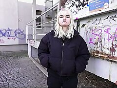 GERMAN SCOUT - Tiny Swiss Teen Lilly Lovemoon 18 Pick Up for real First Time Casting Sex