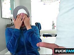 HIJABI Neighbor Got DICK SURPRISE Sophia Leone, Nicky Rebel