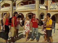 Shameless group sex in the boat!