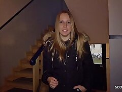 GERMAN SCOUT - FIRST ANAL FOR CURVY BIG NATURAL TITS TEEN CHANIE AT STREET CASTING
