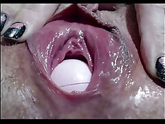Close up object insertion fetish video compilation big clit pussy