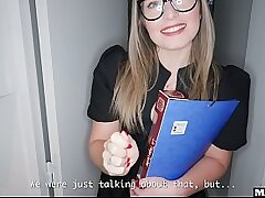 A Big Ass French Blonde Candidate Gets Caught Fucking To Win The Municipal Elections !!!