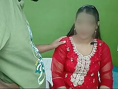 Indian desi step daughter-step father-in-law romance, village step father fucked his step daughter hard while she was alone at home, Hindi audio