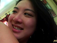 POV Anal fucking big ass asian ends with smiles