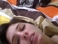 Amateur teen in her first porn casting xxx