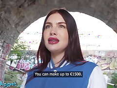 Public Agent Big lips big tits POV blowjob hardcore sex beautiful stranger with perfect body