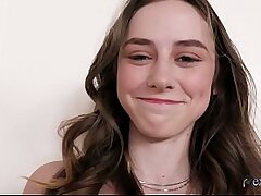 Tiny And Shy Newbie Daisy Tries Her First Porn