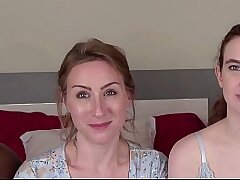 Desperate Amateurs Marina Misty and Alex get their big milf tits and tight pussies pounded hard by big black cock